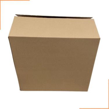 Imagem de Caixa para Mudanças e Envios de Papelão Kraft 50x30x40  Forte e Resist