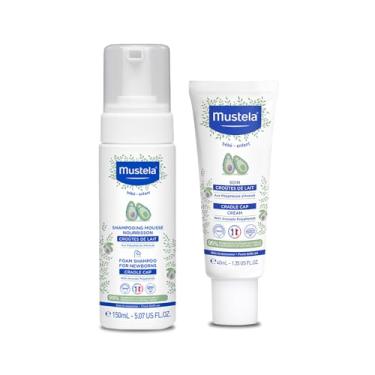 Imagem de Mustela Combo Crosta Láctea - Shampoo Recém Nascido 150ml + Stelaker 40ml