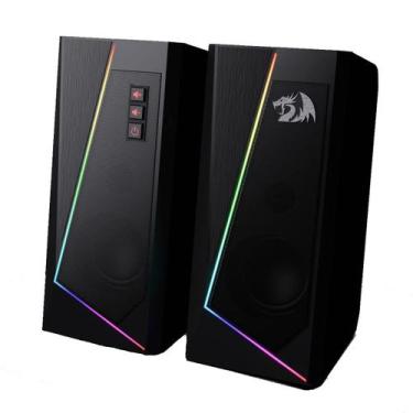 Imagem de Caixa de Som Gamer Anvil RGB GS520 Preto - Redragon