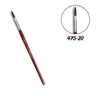 Imagem de Pincel Condor 475-20 Redondo Orelha de Boi Cabo Curto