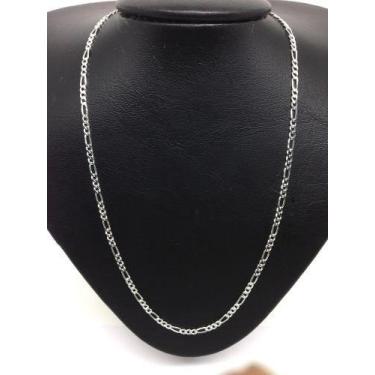 Imagem de Corrente Cordão Masculino 3 Em 1 3mm X 60cm Em Prata 925 - Michester, 