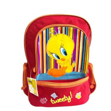 Imagem de Mochila escolar Infantil linda piu piu vermelha Bolsa para escola - Bo