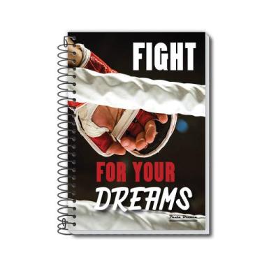 Imagem de Caderno Pauta Branca pequeno rox espiral 48 folhas