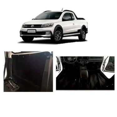 Imagem de Forração Interna Saveiro G5 G6 G7 Simples + Tapete Vinil - MANOS CAPAS