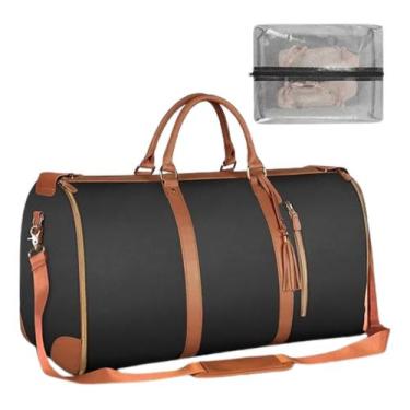Imagem de Bolsa Mala De Viagem Trichique Conversivel 2 Em 1, Preto