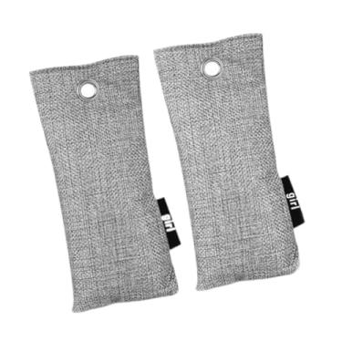 Imagem de Generic Kit de desodorizador de geladeira, 2 peças, sacos purificadores, remove odores e umidade, eliminador de odor, removedor de cheiro para armário de, 2 Unidades 50g