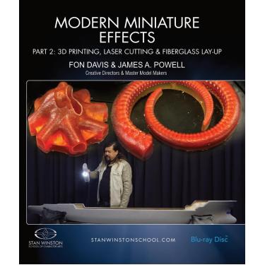 Imagem de Modern Miniature Effects Part 2: 3D Printing, Laser Cutting & Fiberglass Lay-Up [Blu-ray]