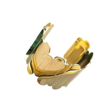 Imagem de Pulseira folheada Ouro 18k - Bracelete Tubos