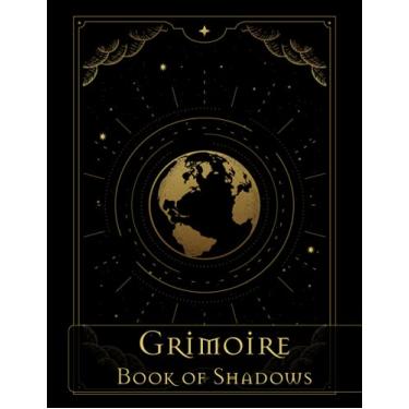 Imagem de Grimoire unlined with blank Pages Book of Shadows unlined with blank Pages: Grimoire: Rituals Notebook - Unlined Notebook - Plain Notebook - Magic ... - Sketchbook - 120 pages - 8.5x11 inches