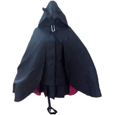 Imagem de Fantasia Gótica Lolita Cosplay Vestido Adulto Fantasia de Halloween Carnaval Cosplay, Feminino P, One Size