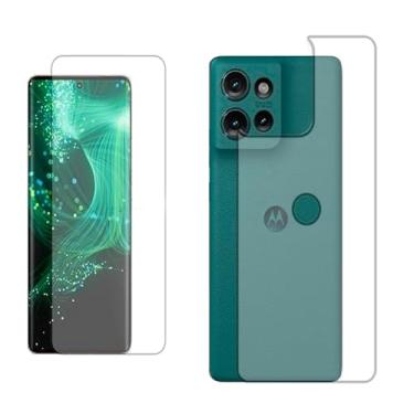 Imagem de Kit Película Hydrogel Frontal + Traseira Para Motorola Moto Edge 50/50 Pro / 50 Ultra / 50 Fusion/Edge 50 Neo (MOTO EDGE 50 5G)