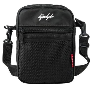 Imagem de Shoulder Bag MXC BRASIL Mini Bolsa Transversal Alça Tira New Ajustável Tamanho:Único;Cor:Preto