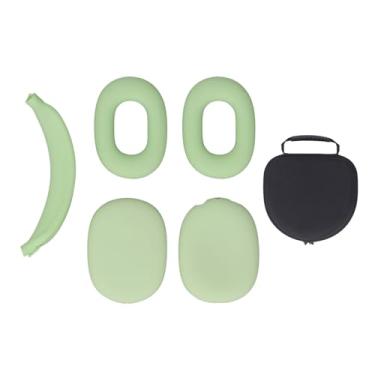 Imagem de Estojo de Transporte Rígido Com Capa para Faixa de Cabeça, Capa para Fones de Ouvido e Capa para Fone de Ouvido IOS Max (Verde)