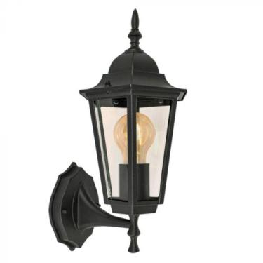 Imagem de Kit 2 Arandelas Colonial Material Polipropileno cor Preto ( Incluso Lâ