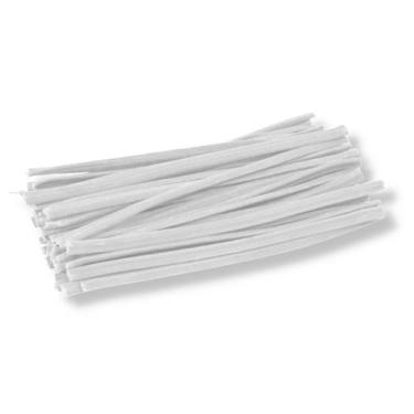 Imagem de Fecho plastico branco de 10 cm. c/ 1ooo un. - TAMAROZZI