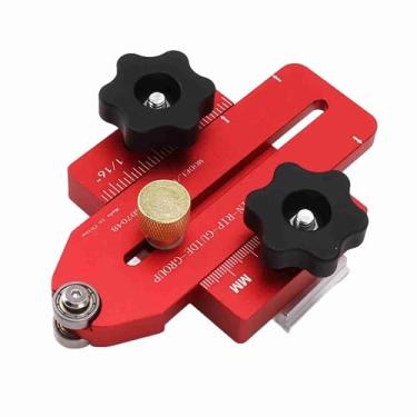 Imagem de Guia de Gabarito de Serra de Gabarito de Gabarito de Gabarito para Fazer Cortes de Tira Estreitos e Estreitos Repetitivos, Ferramentas de Madeira, Guia de Raspagem Fina Rápida