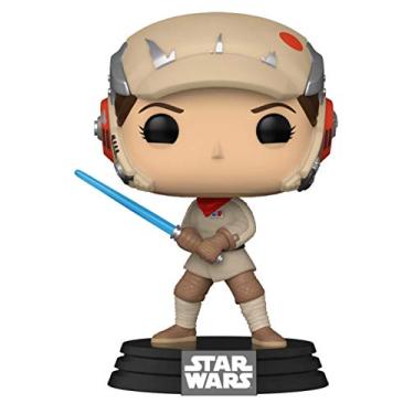 Imagem de Star Wars Funko Pop! Princesa Leia (Treinamento Jedi) (Adesivo Compartilhado) #400