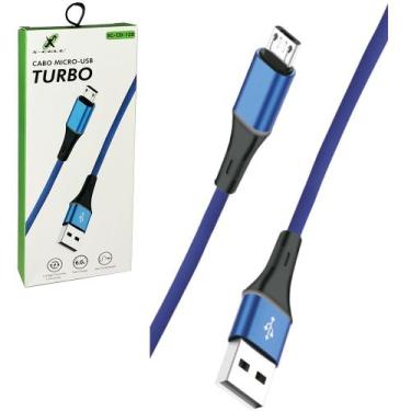 Imagem de Cabo para celular turbo usb x v8 x-cell 1m