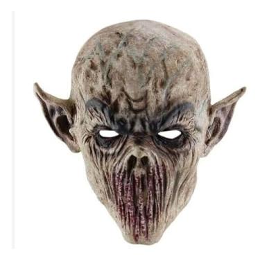 Imagem de Máscara Facial De Látex Zumbi Terror Halloween Cosplay
