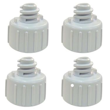 Imagem de 4 Pé Geladeira Consul Cra30f Crd37e Crd37z Crm35 Crm43 Crp34