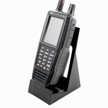 Imagem de Zip Scanners Suporte De Mesa Para Rádio Scanner Policial Para Todos Os Scanners Portáteis (Uniden Sds100, Sr30C, Bcd436Hp, Bcd325P2, Bc125At, Trx-1) Suporte Para Scanner Policial Vertical E Alternân