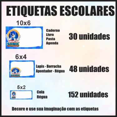 Imagem de Etiqueta Adesiva Escolar em Vinil Tema Personagem FREE FIRE - Dekal De