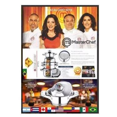 Imagem de Jogo De Panelas Aço Inox Cirúrgico Desing Alemão Mayerhouse - Sa, Song