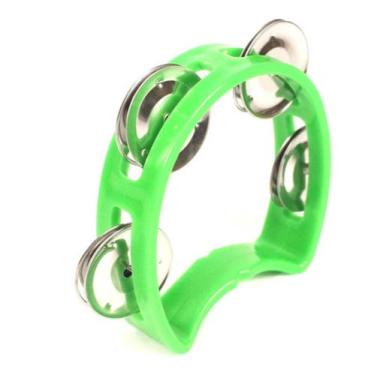 Imagem de Pandeiro MEIA LUA INFANTIL Verde - Spanking