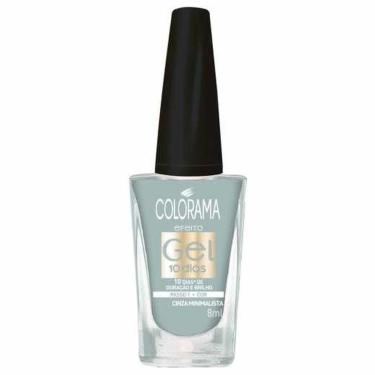 Imagem de Esmalte Colorama Gel Cinza Minimalista 8ml