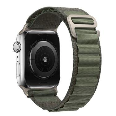 Imagem de Pulseira de Loop Alpino Watch Ultra Serie 9 8 7 SE 6 5 4 3 2 1 Banda de nylon 49mm 45mm 44mm 42mm