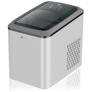 Imagem de Máquina de Gelo 15 kg Inox Ice Compact - EMG02I eos 110V