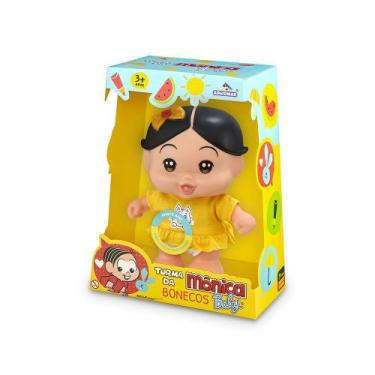 Imagem de Boneca Magali Turma da Mônica Baby Fala Frases Adijomar