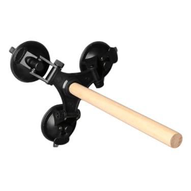 Imagem de Baoblaze Ventosa chuveiro poleiro suporte de janela parede para pássaro periquito cockatiel conures arara cinzas africanos lovebirds