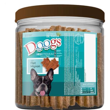 Imagem de Petisco Doogs High Premium para Cães Adultos Sabor Filé Mignon - 800g