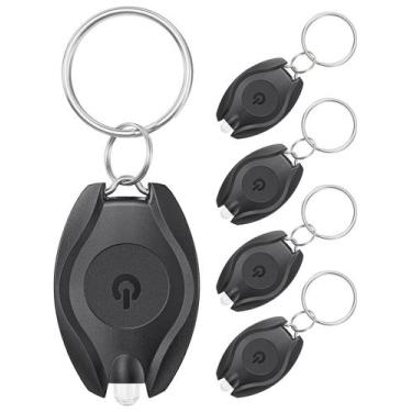 Imagem de Lanterna de chaveiro LED Uniclife, pacote com 5, 14 lúmens, portátil