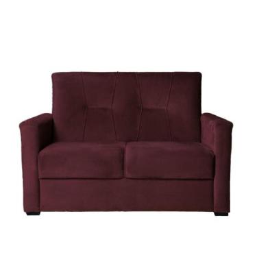 Imagem de Sofá pequeno 2 lugares 1,35 porta controle no braço Alice - Herrero, M