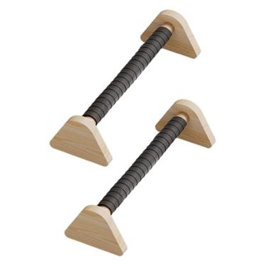 Imagem de oshhni 2x push up bar parallettes bar estável lida, 40cm