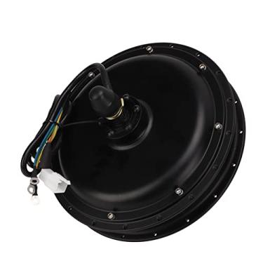 Imagem de 48V 2000W Motor traseiro do cubo de alta potência Modificação de moto de tração traseira DC modificada para a roda de rodas para bicicletas elétricas DIY Scooters Aluminum Ligy