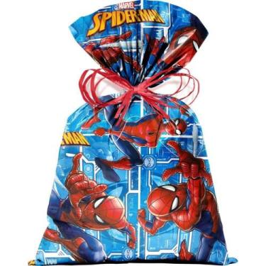Imagem de Saco Metalizado 25X37CM Spider MAN TECH PCT.C/40 - Cromus