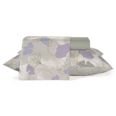 Imagem de Jogo De Lençol Casal 4 Peças 150 Fios 100 Algodão Teka, Encanto