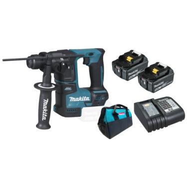 Imagem de Martelete Furadeira Makita Dhr171 2 Baterias 5ah E Bolsa