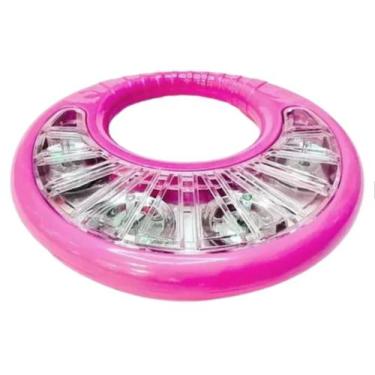Imagem de Pandeirola / Pandeiro Meia Lua Infantil Vanguarda - Blindado Rosa