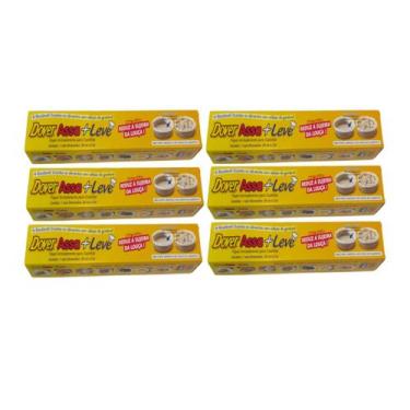 Imagem de Papel Antiaderente Dover Roll Assa + Leve 3m x 30cm Kit C/ 6