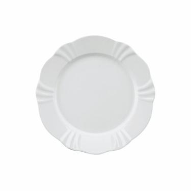 Imagem de Jogo De Pratos Sobremesa Em Porcelana Soleil Com 6 Peças 23cm Oxford White