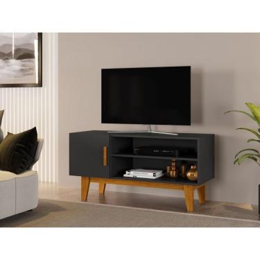 Imagem de Rack Para Tv Até 42 Polegadas Denver Preto/naturale