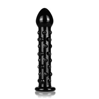 Imagem de Plug Anal 17cm Com Relevo Preto - Lovetoy - Preto