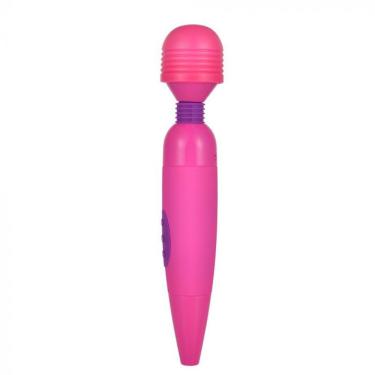 Imagem de Vibrador Wand Recarregável 12 Modos De Vibrações - Lovetoys - Pink