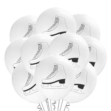 Imagem de Malayan Products Ice Skating Balloons 12 Count Latex, Figure Skater Birthday Decorations Theme Party, 12Inch Standard Size (Ice Skate)