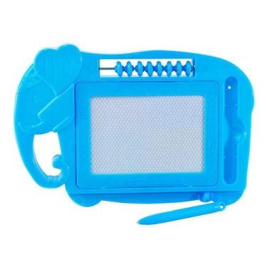 Imagem de Evolvere Infantil Cor Azu Llousa Mágica Tela Magnética Quadro Abaco De