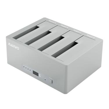 Imagem de MAIWO Docking Station Usb-C De 4 Baias Para Disco Rígido Com Chipset Sata Iii, Clone Offline Hd/Ssd 2,5/3,5", Capacidade 96 Tb, Duplicador Externo Uasp